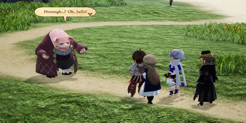 Bravely Default 2 gameplay screenshot
