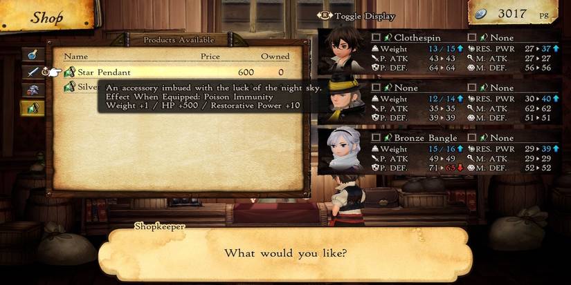 Bravely Default 2 gameplay screenshot