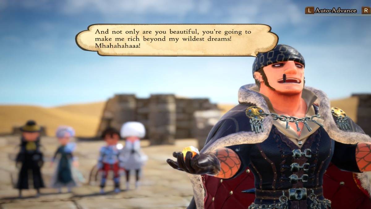 Bravely Default 2 Beating Bernard