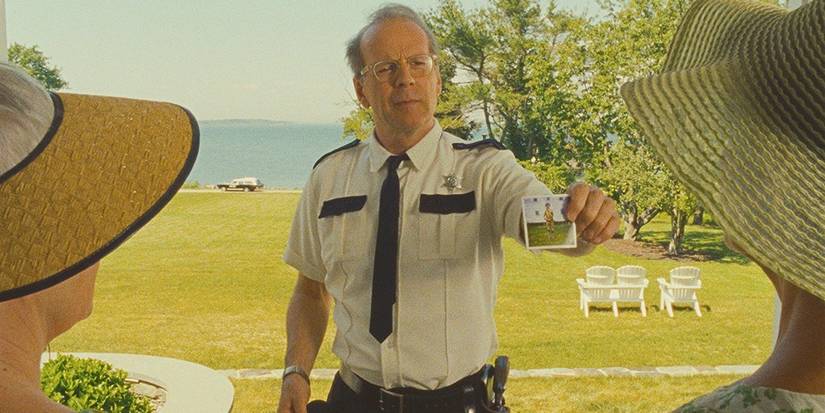 Bruce Willis in Moonrise Kingdom