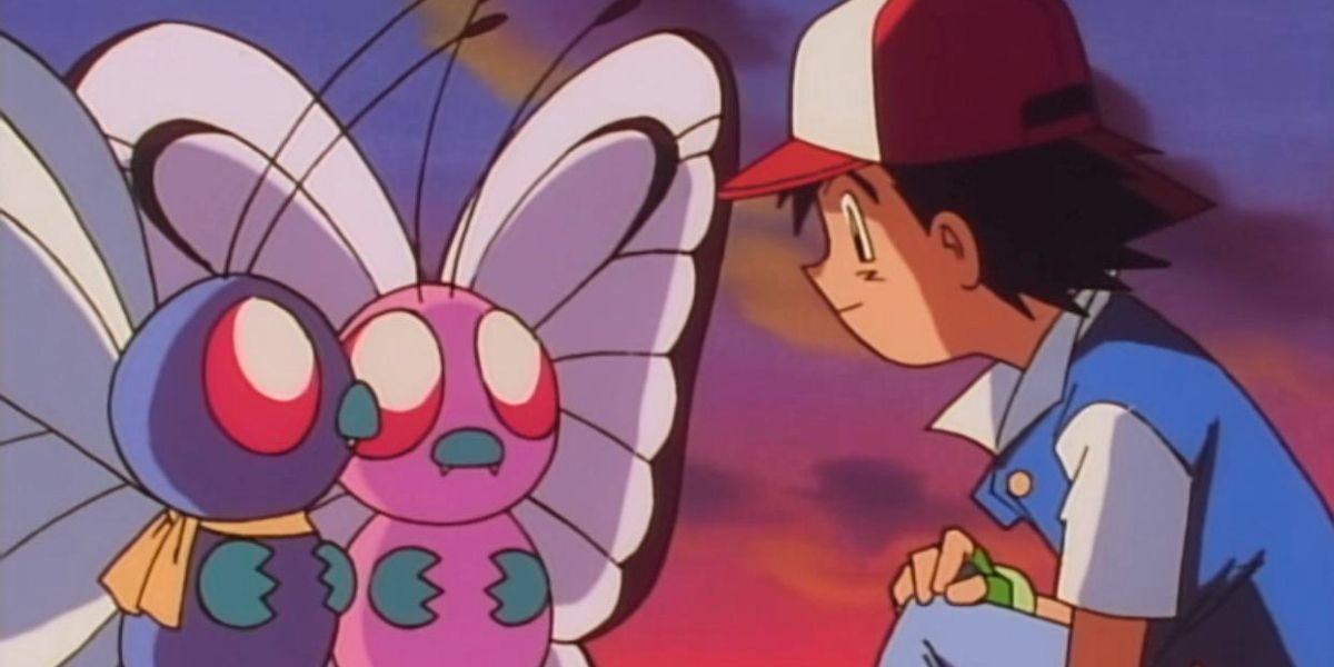 Ash and Butterfree
