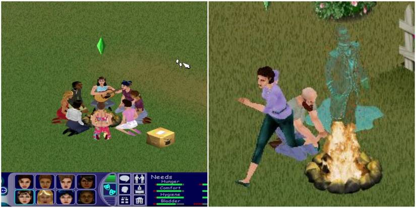 Green Beard The Ghost From The Sims 1