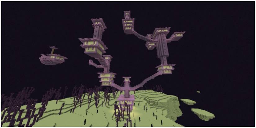 One of the cities that can be found in The End