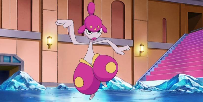 Medicham in the Pokemon anime