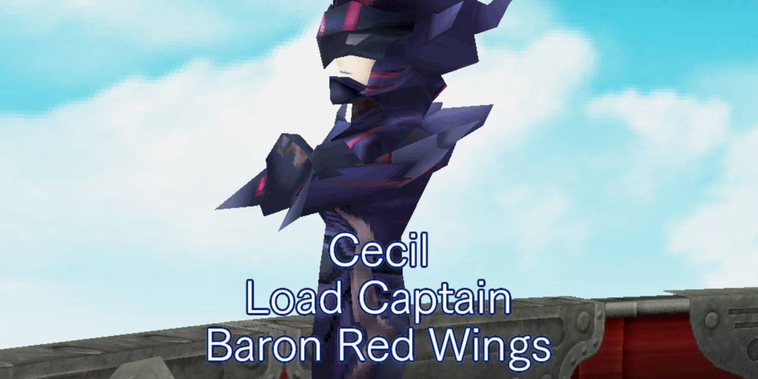 Cecil introduction typo "Load Captain" in Final Fantasy IV