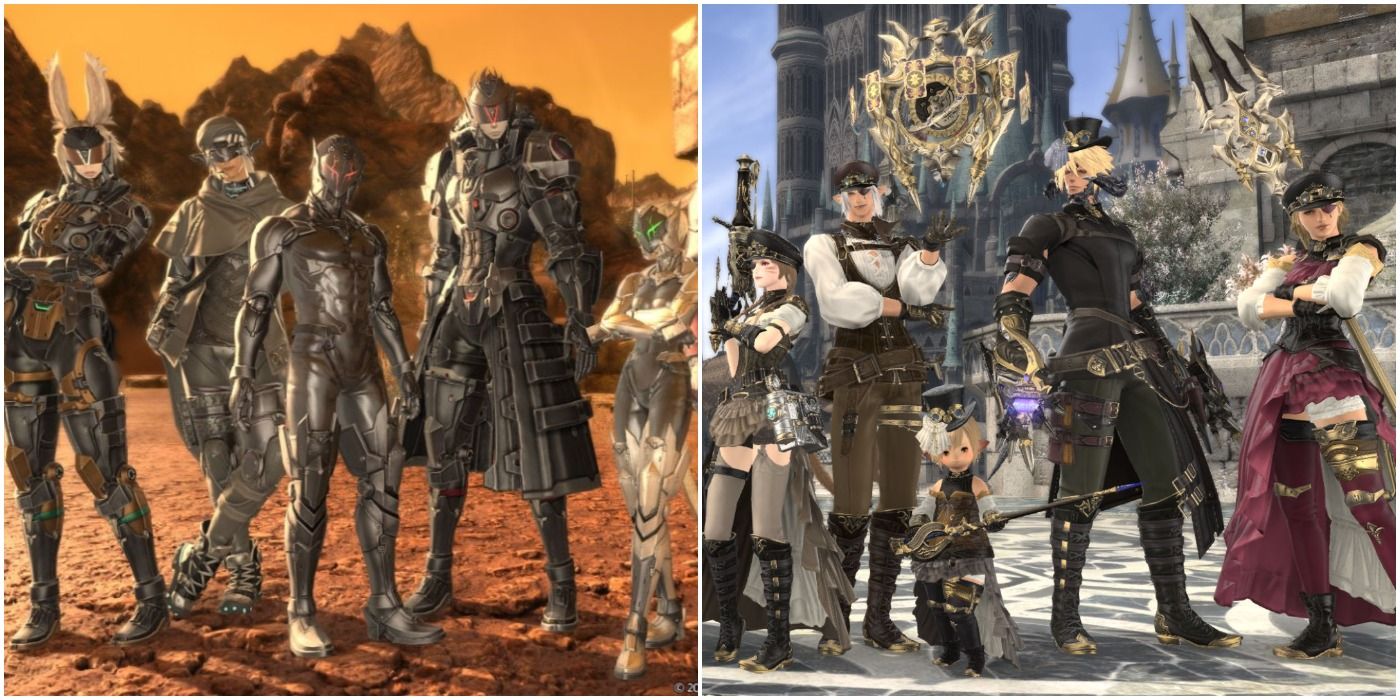 The various character races, Classes, Jobs in Final Fantasy XIV