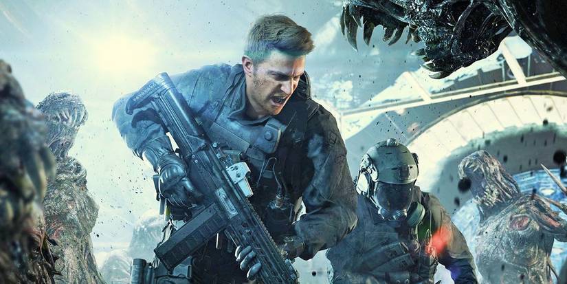 Chris Redfield leading troops - Resident Evil Chris Redfield Facts