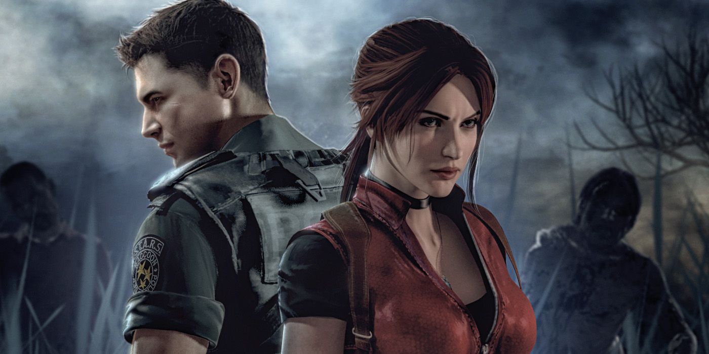Chris and Claire in Code Veronica - Claire Redfield Facts