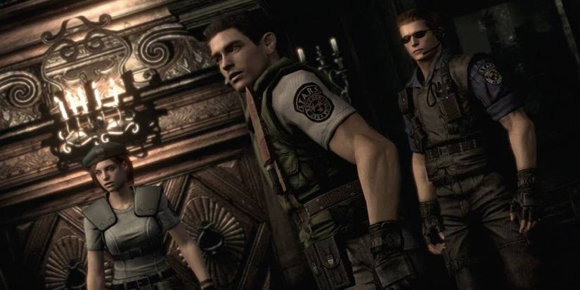 Chris and Jill and Wesker - Resident Evil