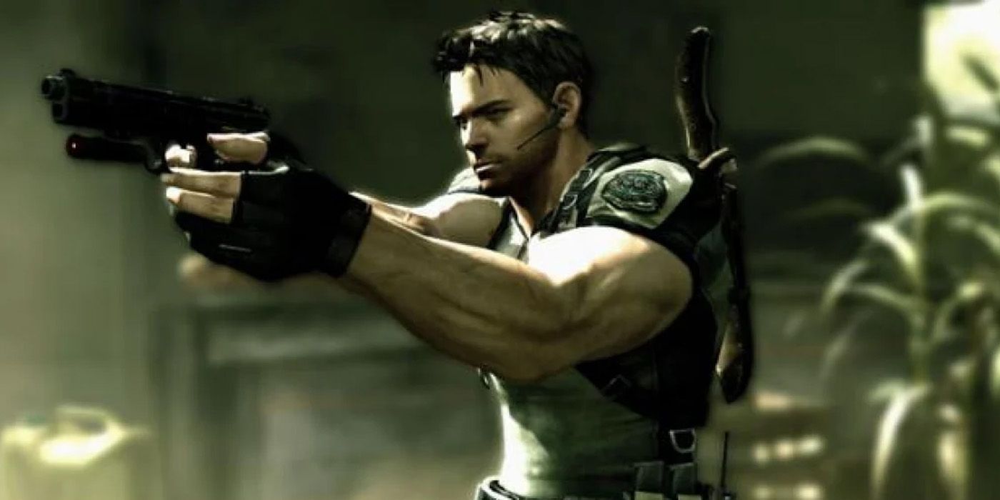 Chris and his muscles - Resident Evil Chris Redfield Facts