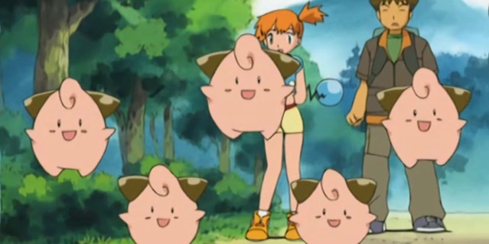 Cleffa in the Pokemon anime
