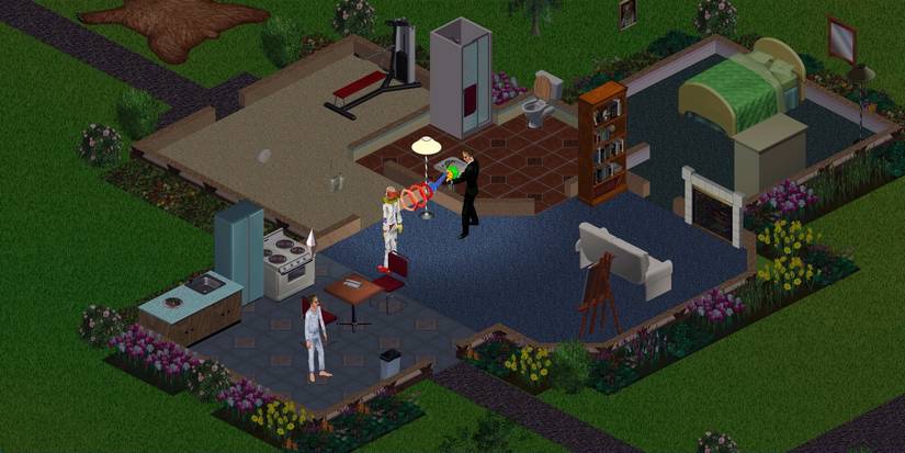 The Clown Catcher From The Sims 1