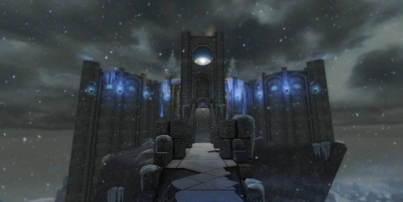 College Of Winterhold From The Elder Scrolls V Skyrim