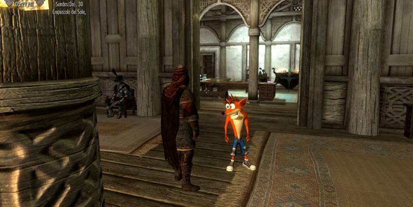 Crash Bandicoot Skyrim Mods Gaming References Follower