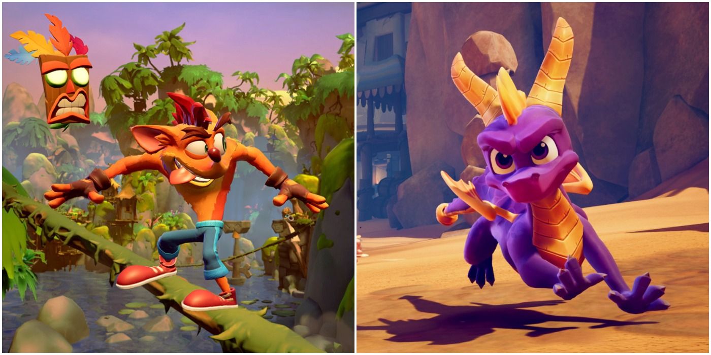 Crash Bandicoot 4: It's About Time and Spyro Reignited Trilogy