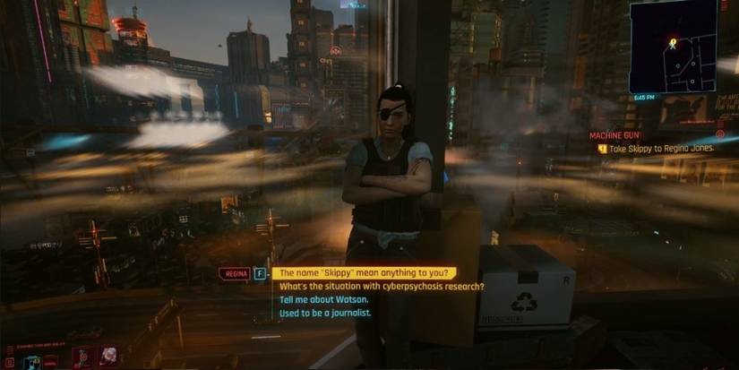 Cyberpunk 2077 Giving Skippy Back To Regina Jones