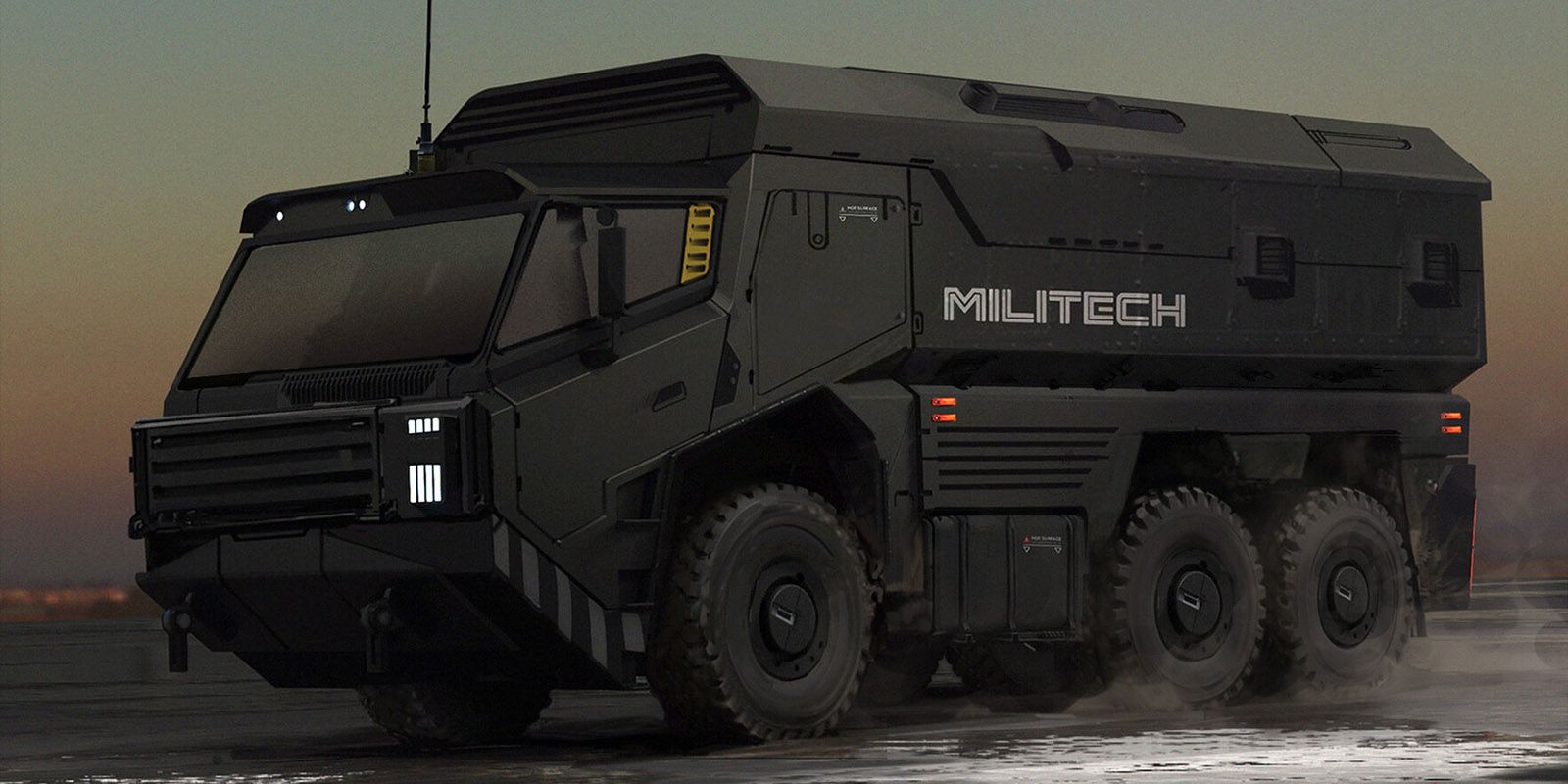 Cyberpunk 2077 Militech Behemoth