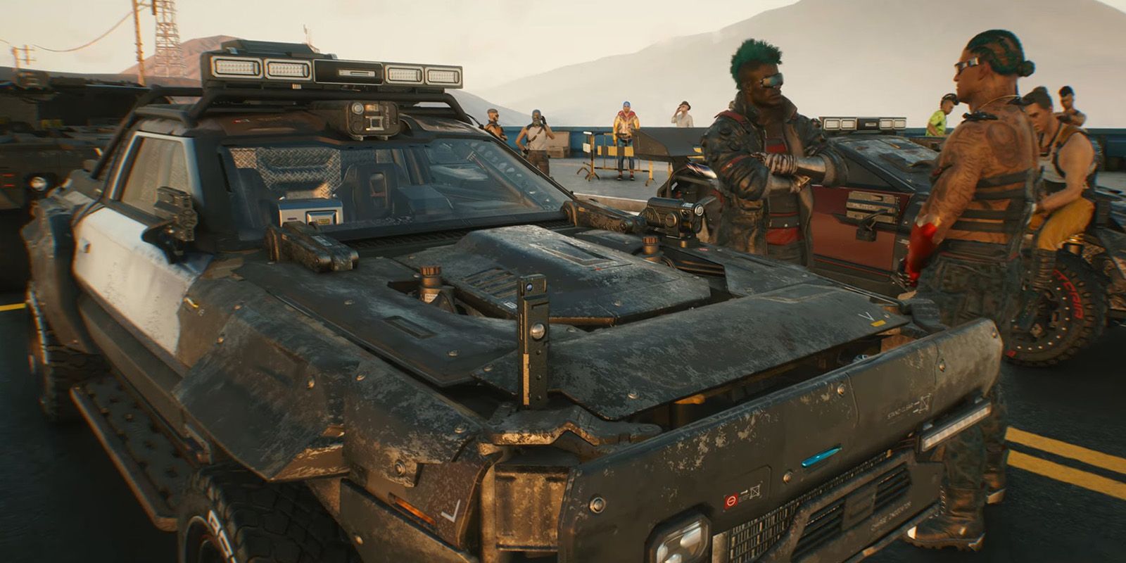 Cyberpunk 2077 Nomad Car