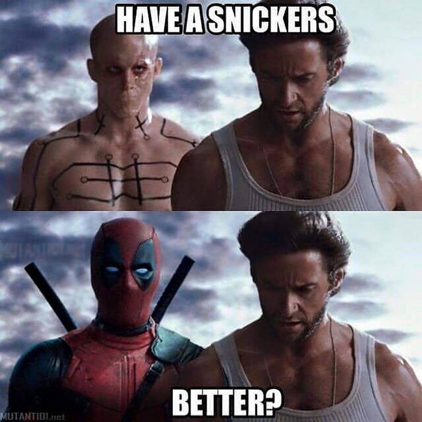 Deadpool Wolverine meme