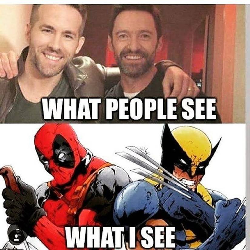 Deadpool Wolverine meme
