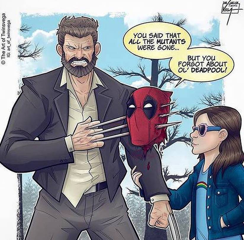 Deadpool Wolverine meme