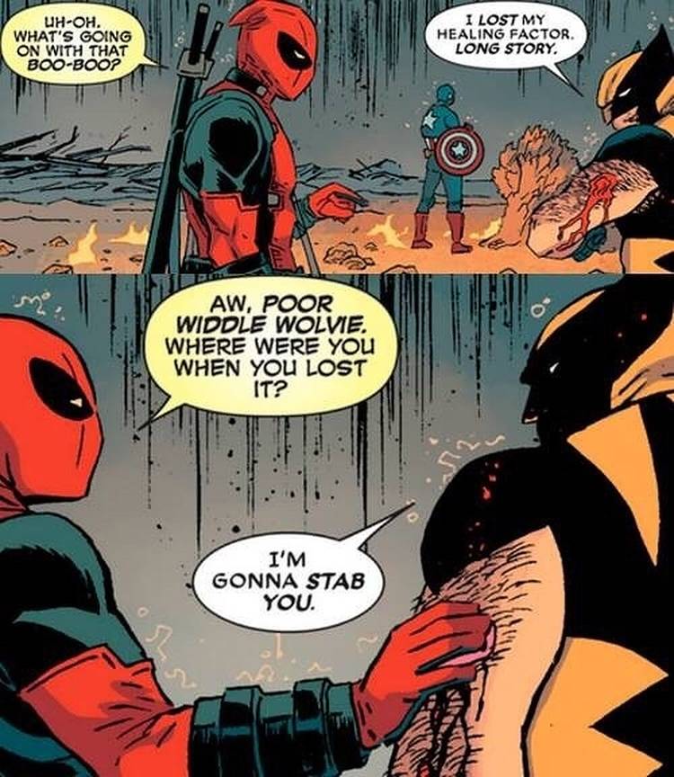 Deadpool Wolverine meme