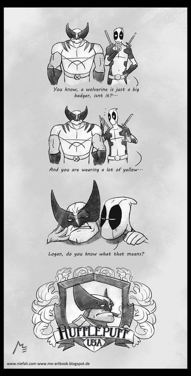 Deadpool Wolverine meme