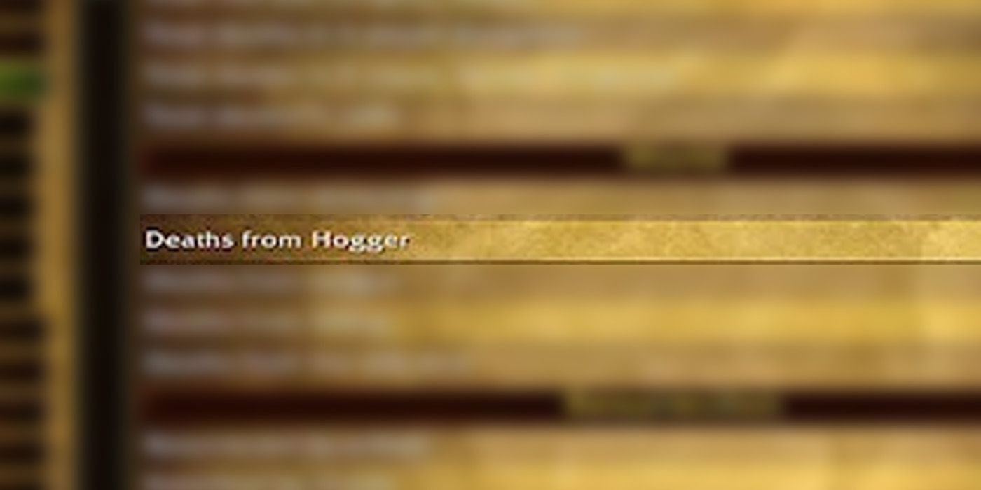 Deaths from Hogger - Hogger World of Warcraft Trivia