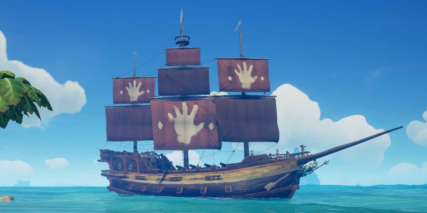 The highly sought-after Deckhand Sails in Sea of Thieves.