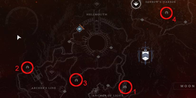 Destiny 2 Moon Lost Sectors