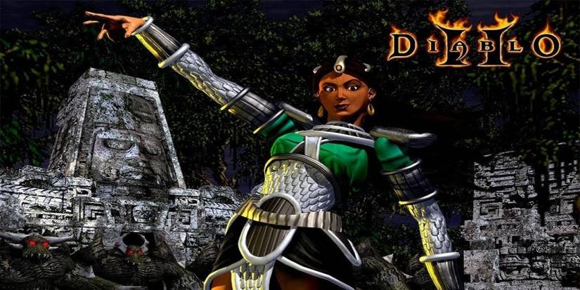 Diablo 2 Sorceress Art