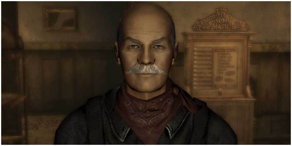 Doc Mitchell speaking as soon as the player wakes up