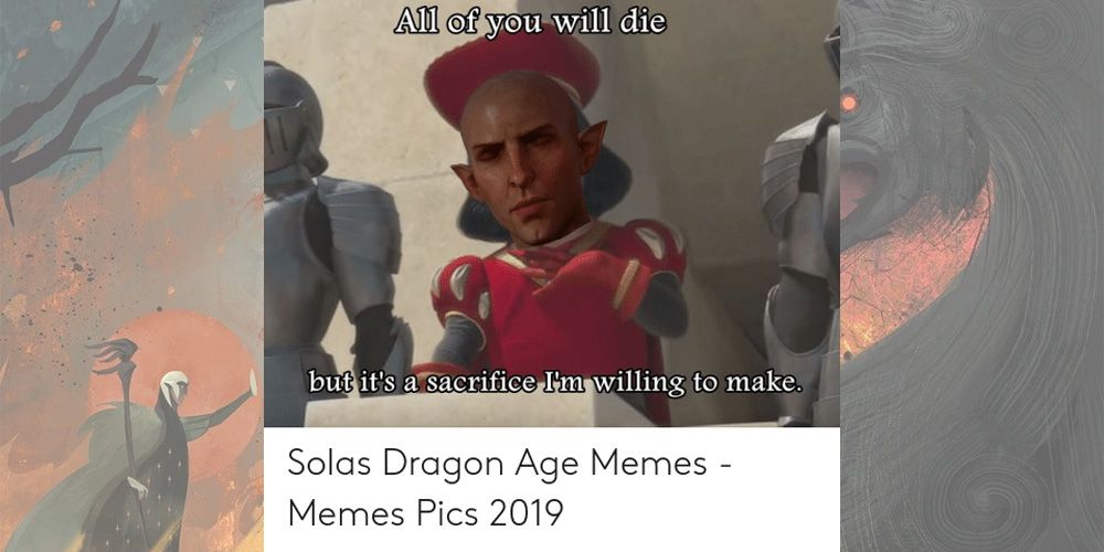 Dragon Age Shrek Solas Meme