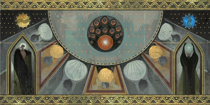 Dragon Age Solas mural