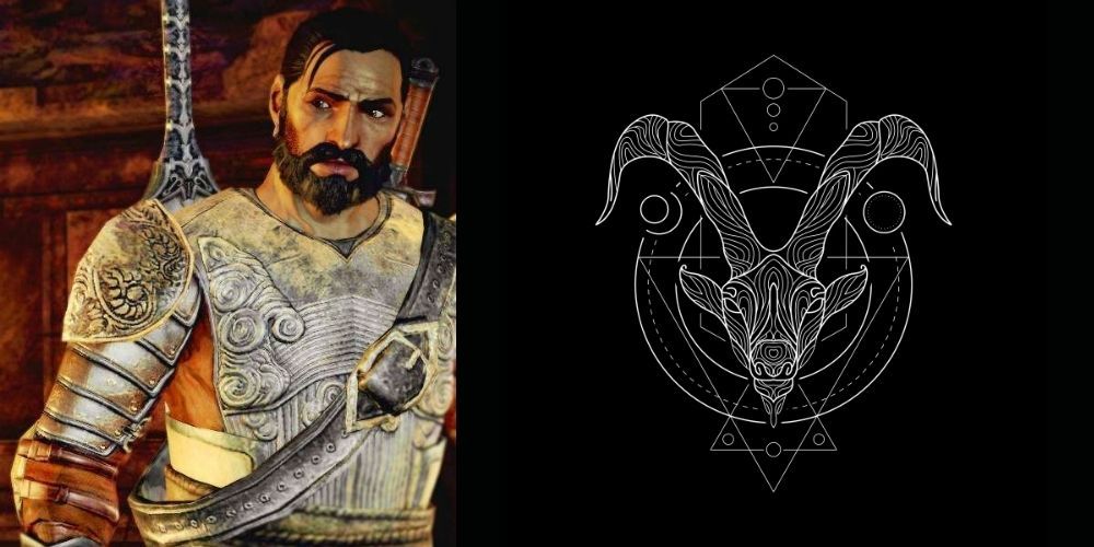 Dragon Age Duncan with Zodiac Emblem