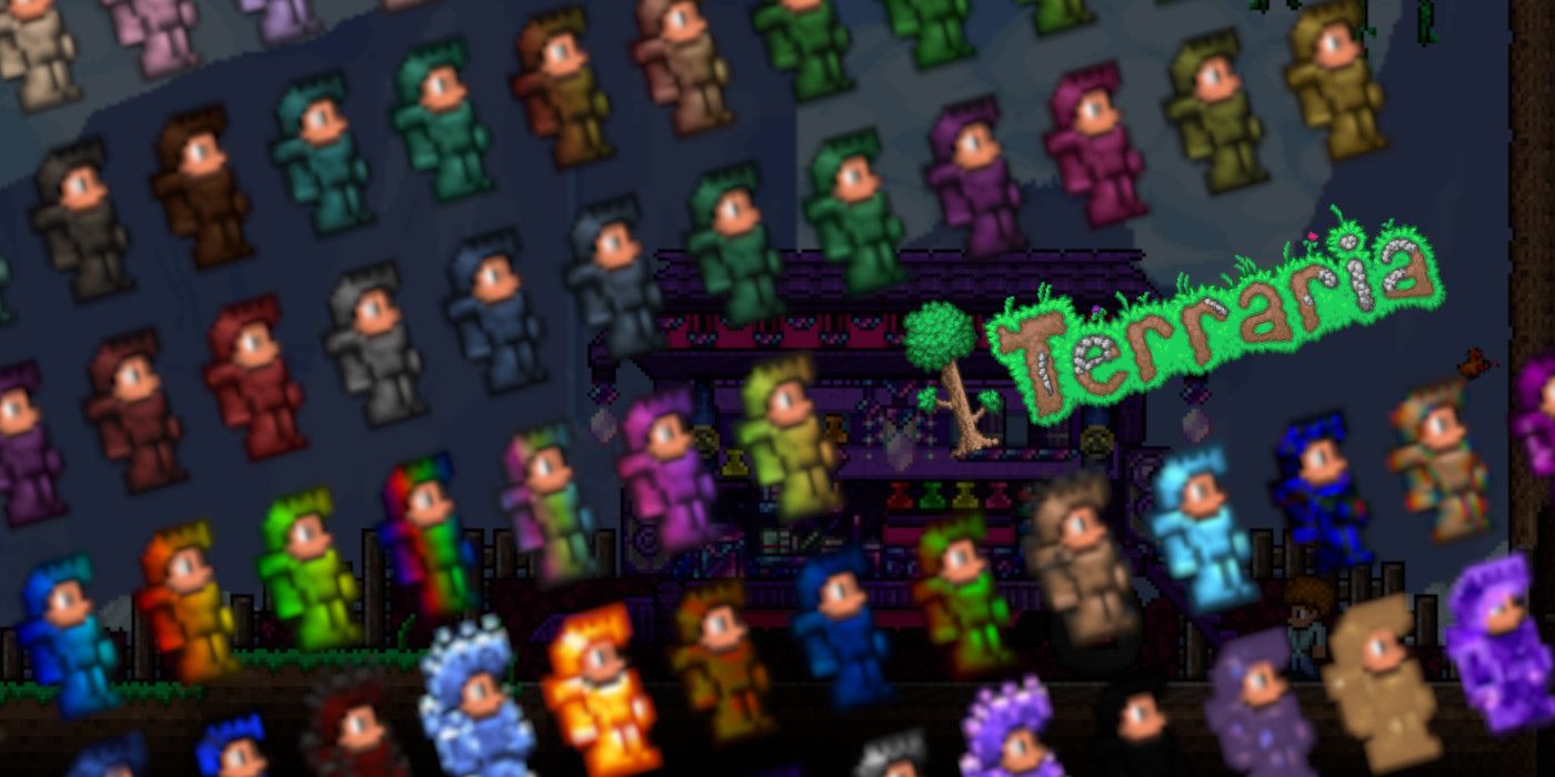 How to Dye armor in Terraria