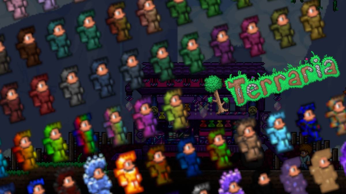 How to Dye armor in Terraria