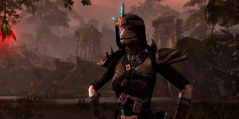 Argonian From The Elder Scrolls Online