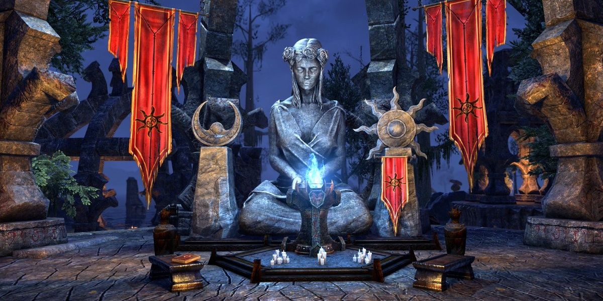 Azura Statue From The Elder Scrolls Online