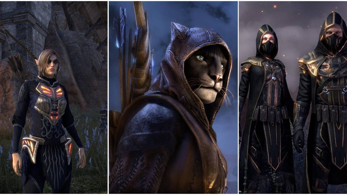Wood Elf, Khajiit & Breton From The Elder Scrolls Online