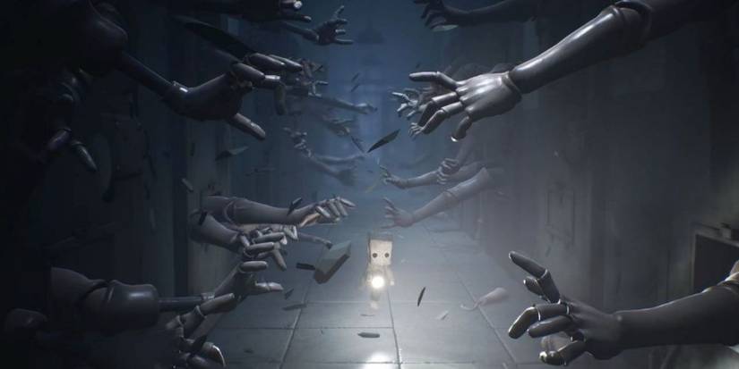 Little Nightmares 2 Escaping from Hands