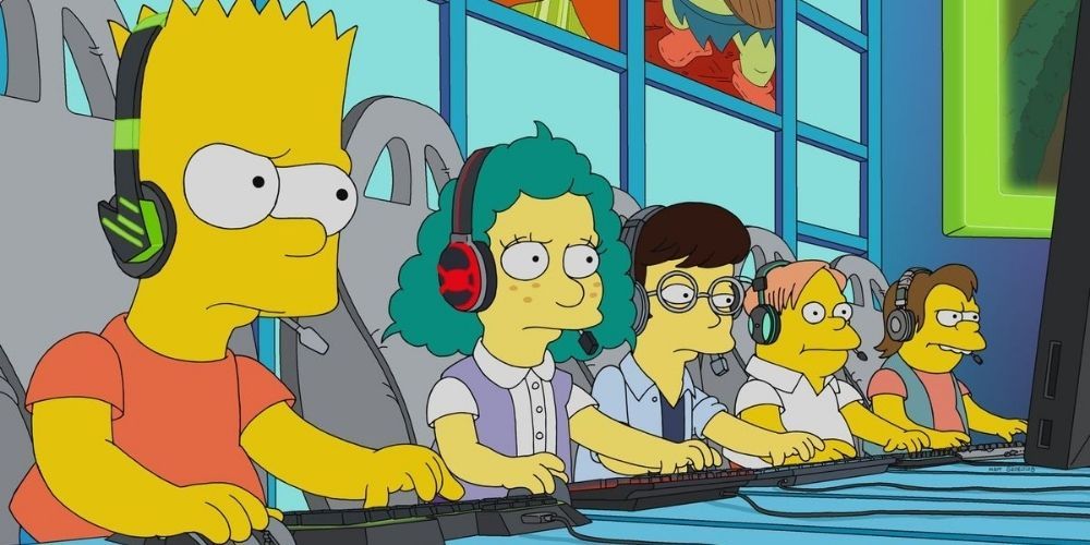 The Simpsons Bart's Career in E-Sports