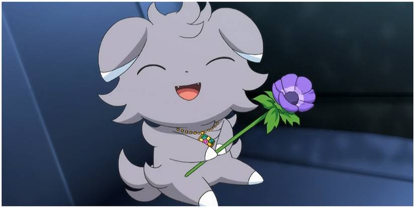 Espurr Anime Flower