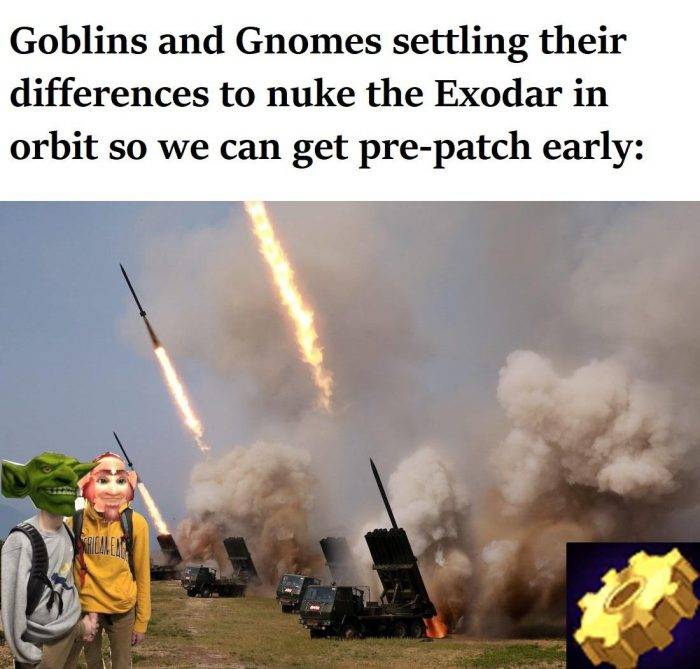 Exodar Draenei Burning Crusade Classic Memes 2007