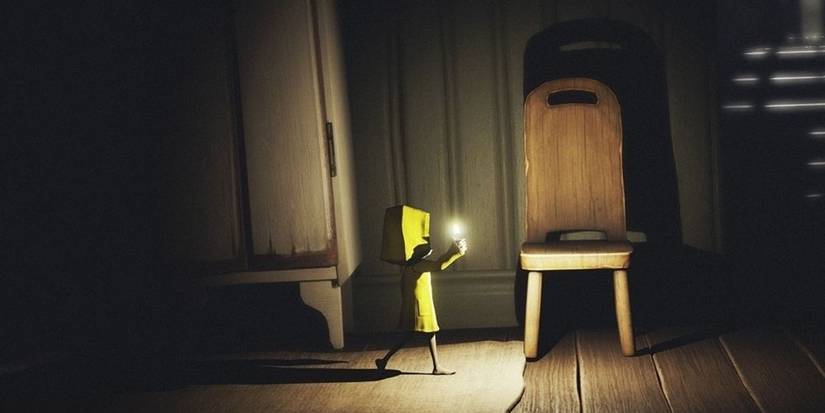 Little Nightmares 2 Six Looking at Chair