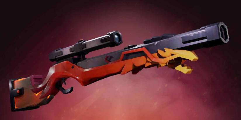 The Eye of Reach of the Ashen Dragon sniper rifle in Sea of Thieves