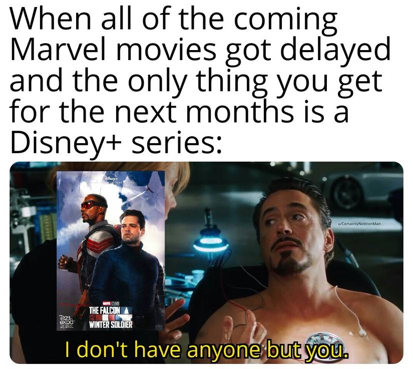 Falcon Winter Soldier Meme