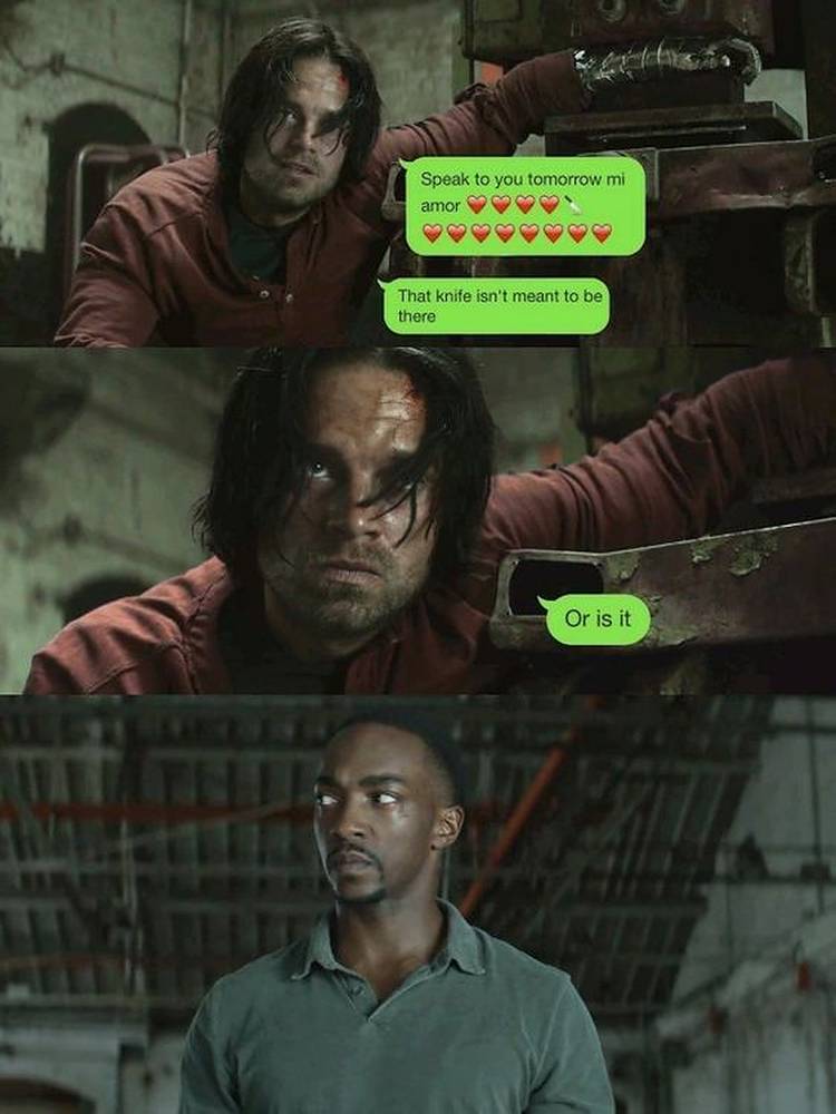 Falcon Winter Soldier Meme