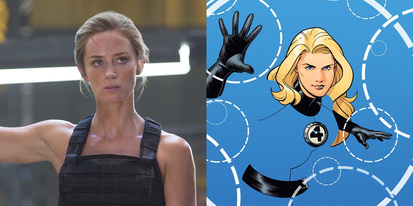 Fantastic Four Emily Blunt Sue Storm Invisible Woman Marvel