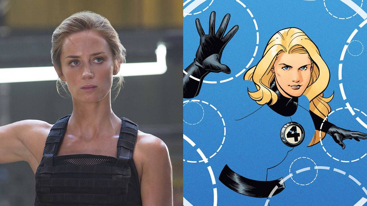 Fantastic Four Emily Blunt Sue Storm Invisible Woman Marvel